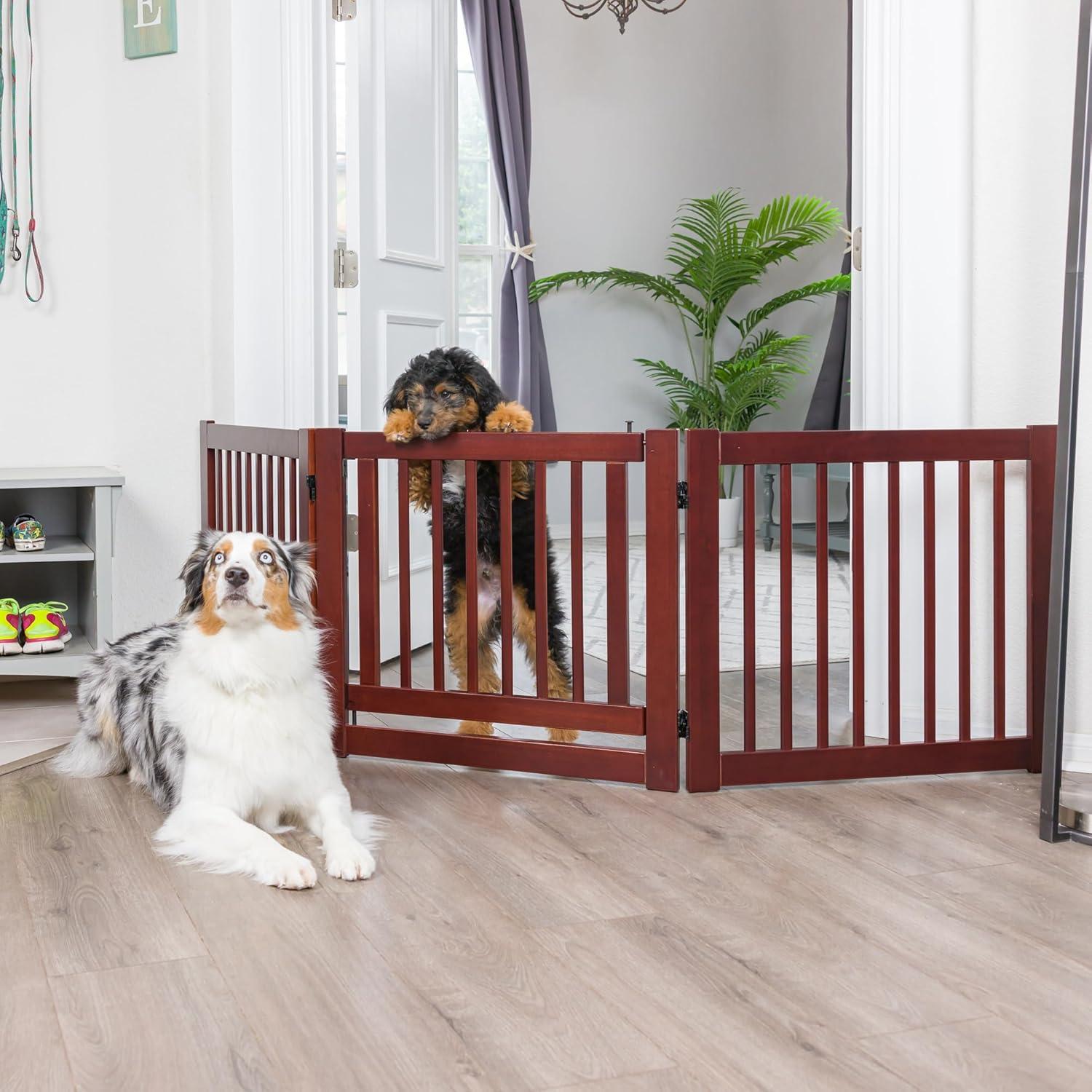 Primetime Petz 360 Configurable Pet Gate with Door 24" Secure Boundaries and Peace of Mind, Ensuring Safety and Freedom for Your Furry Friends