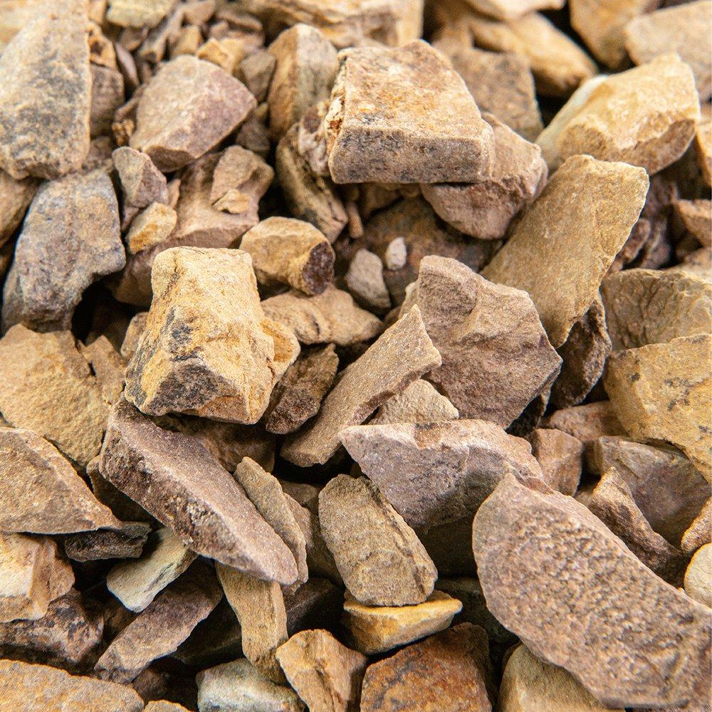 Landscape Rock & Pea Gravel, Decorative Garden Stones for Landscaping 1/2"