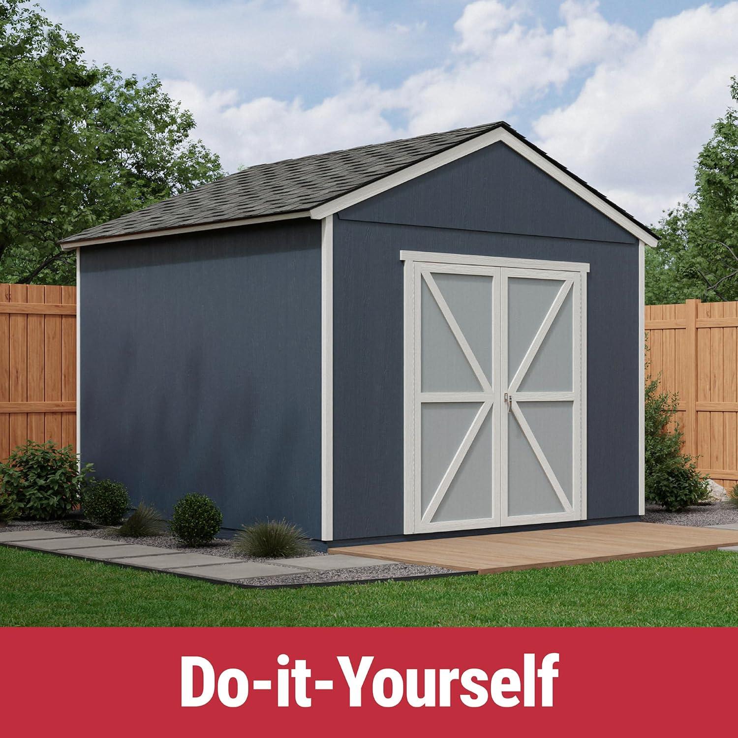 Handy Home Rookwood 10 ft. W x 10 ft. D Wood Storage Shed