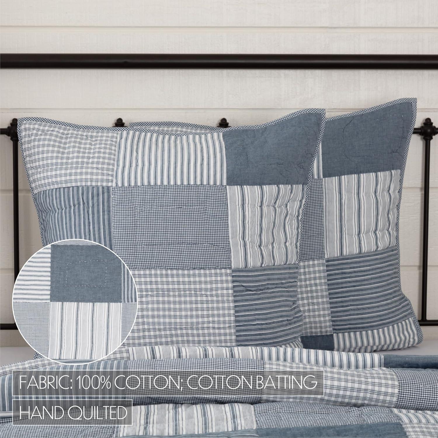 VHC Brands Sawyer Mill 100% Cotton Pillow Sham