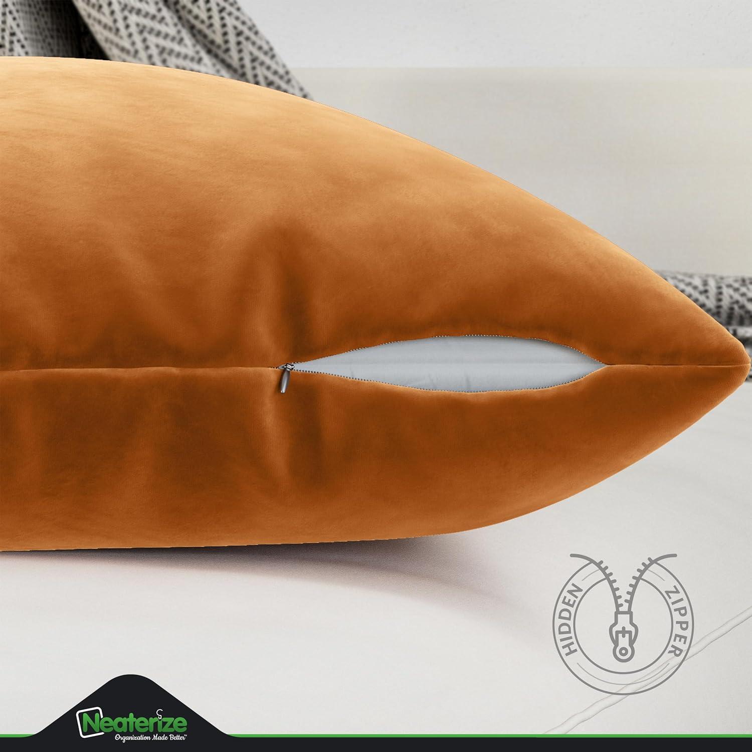 Velvet Reversible Pillow Cover (Set of 2)