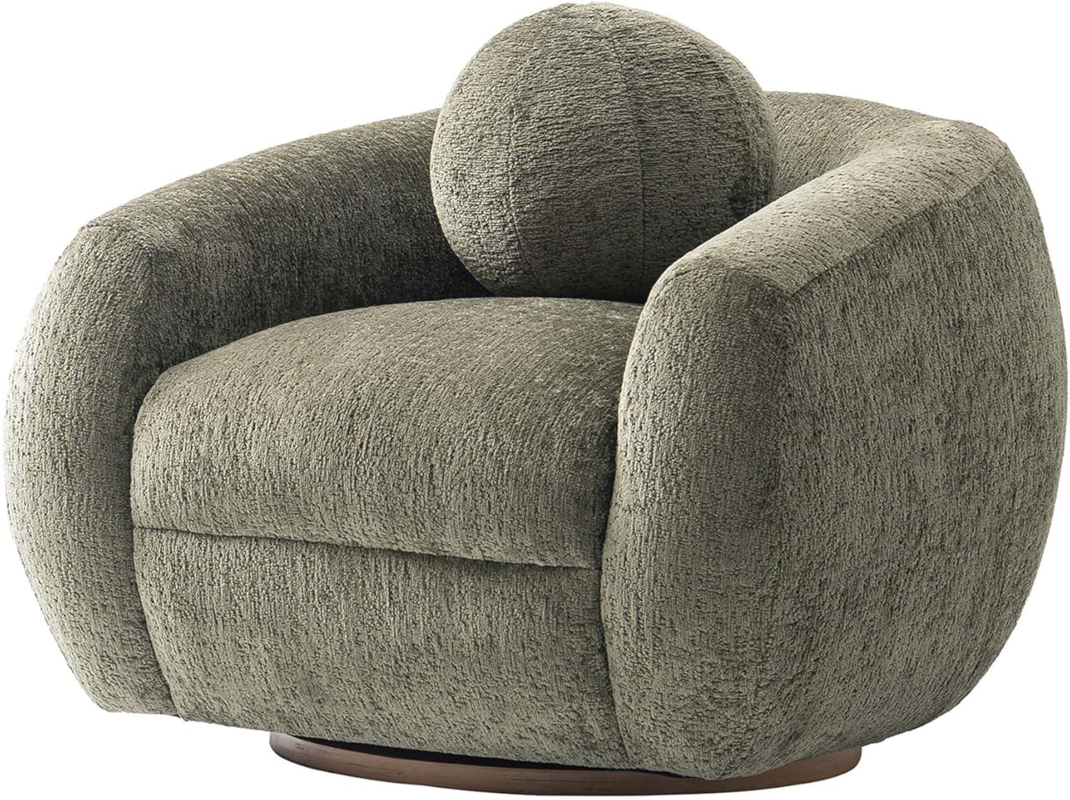 Manhattan Comfort Set of 2 Tribeca Modern Chenille Upholstered Accent Chairs