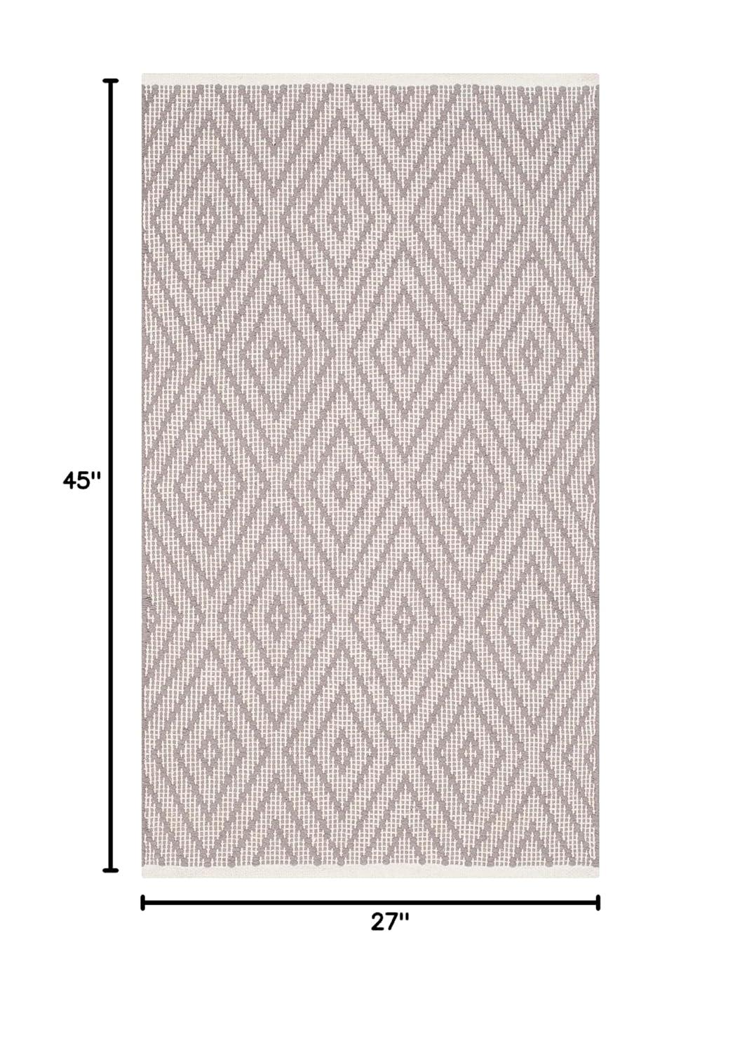 Montauk MTK811 Hand Woven Indoor Accent Rug - Grey/Ivory - 2'3"x3'9" - Safavieh.