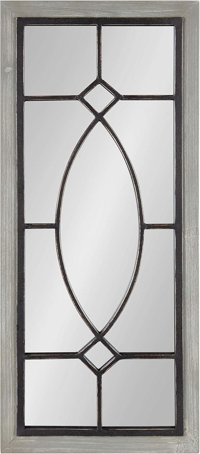 Bakersfiel Windowpane Wall Mirror - Kate & Laurel All Things Decor