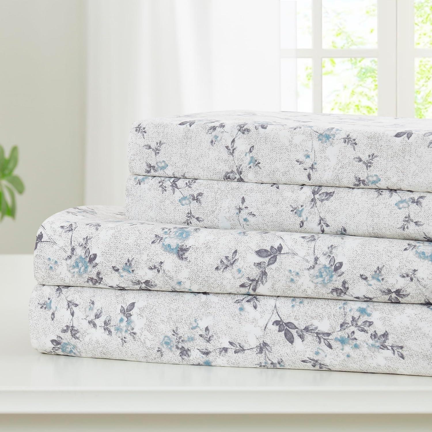Modern Threads Modern Threads  Silky Soft Microfiber Wrinkle Free Sheets Luxurious Microfiber Bed Sheets