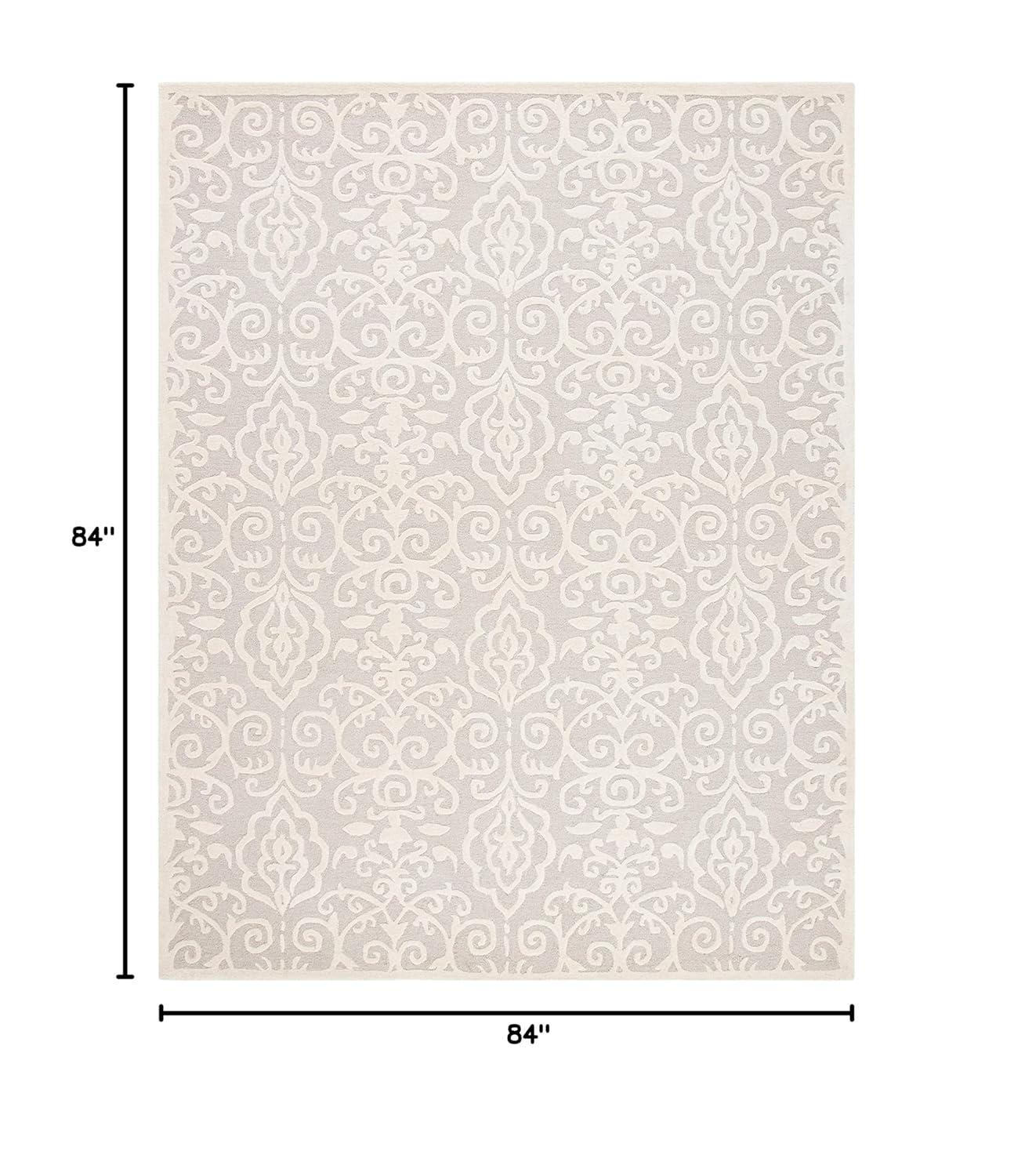 SAFAVIEH Martha Stewart MSR4324A Alfombra Gris Piedra Blanca