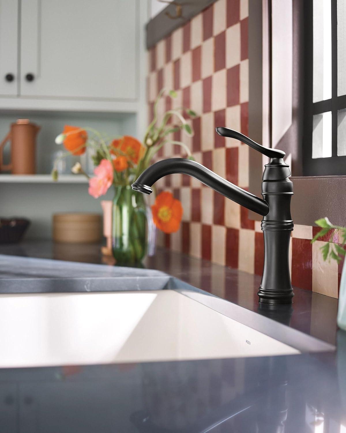 Belfield Single Handle Kitchen Faucet Duralock with Duralock™ and Supply Lines