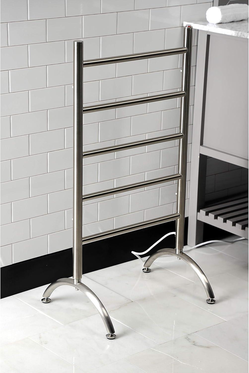 Kingston Brass Templeton Freestanding or Wall Mount Hardwired/Plug-In Electric Towel Warmer