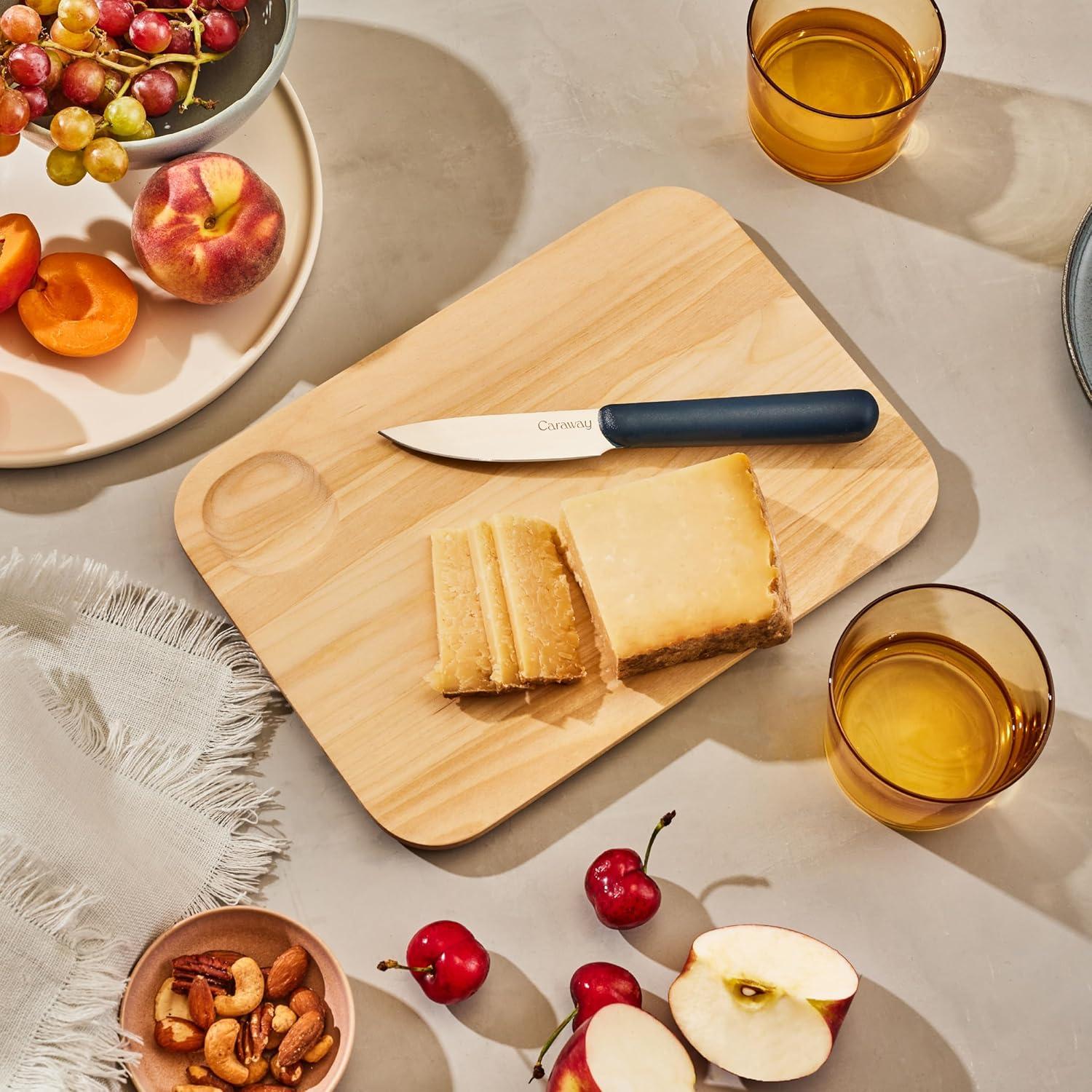 Caraway Birch Wood 4-Piece Cutting Board Set