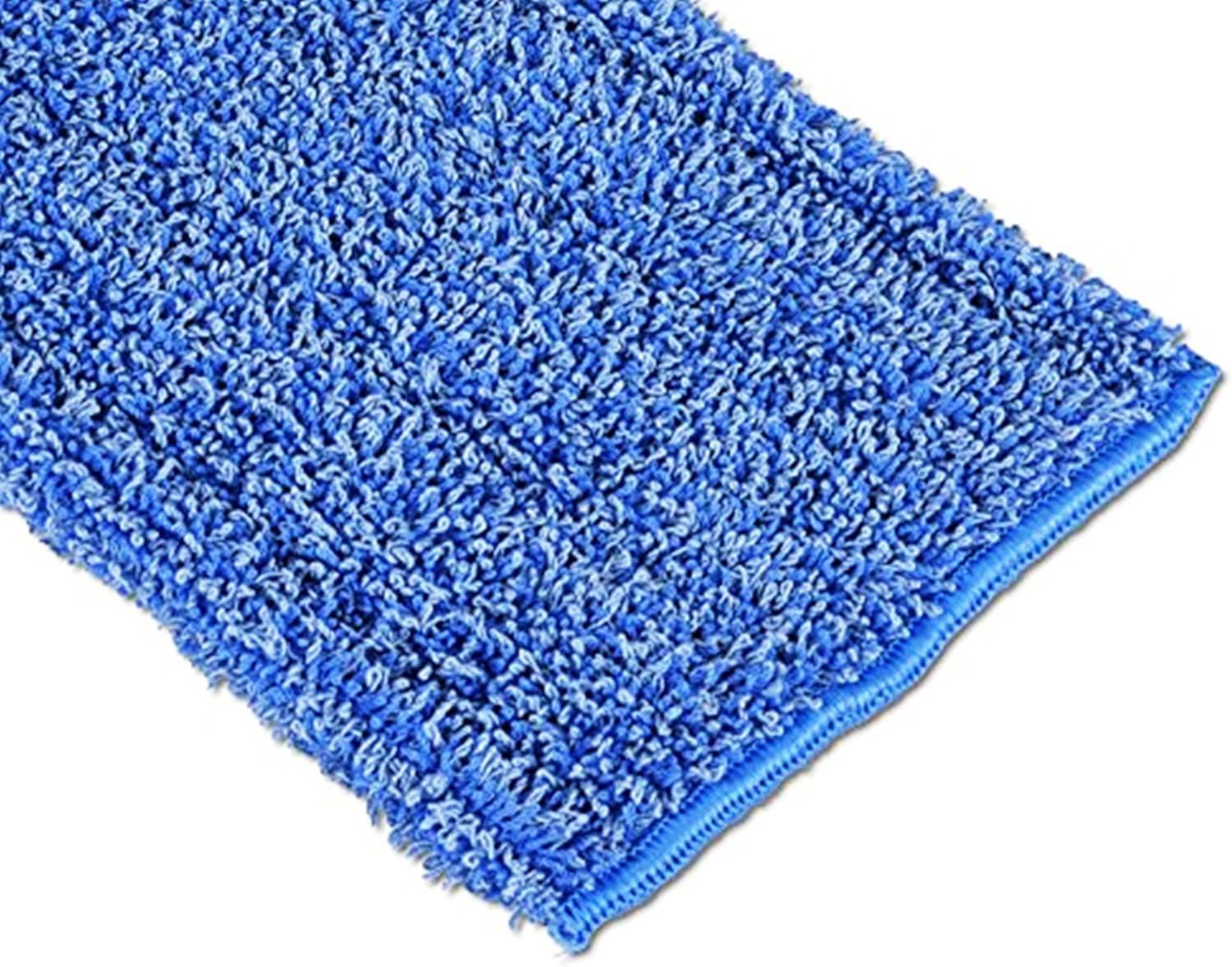 2-pack of 18 inch Inch Premium Microfiber Wet Mop Pads for Professional Commercial Microfiber Mops