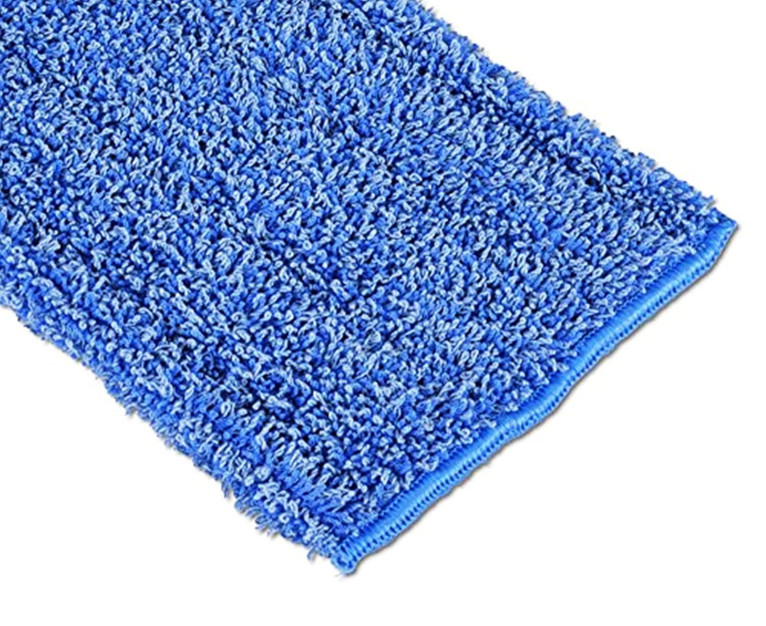 2-pack of 18 inch Inch Premium Microfiber Wet Mop Pads for Professional Commercial Microfiber Mops