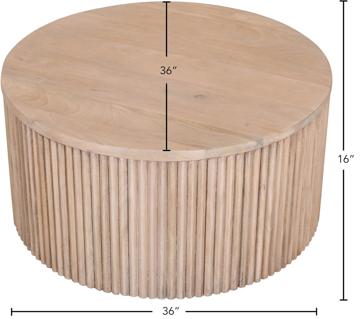 Meridian Furniture Oakhill Natural Coffee Table
