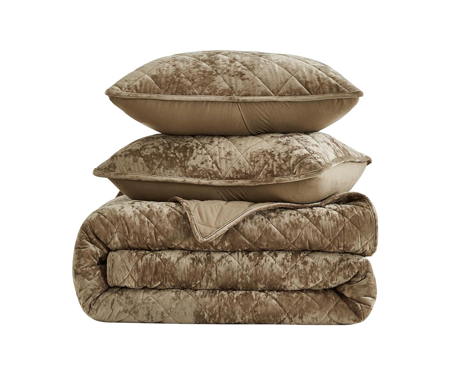 Velvet Quilt Set