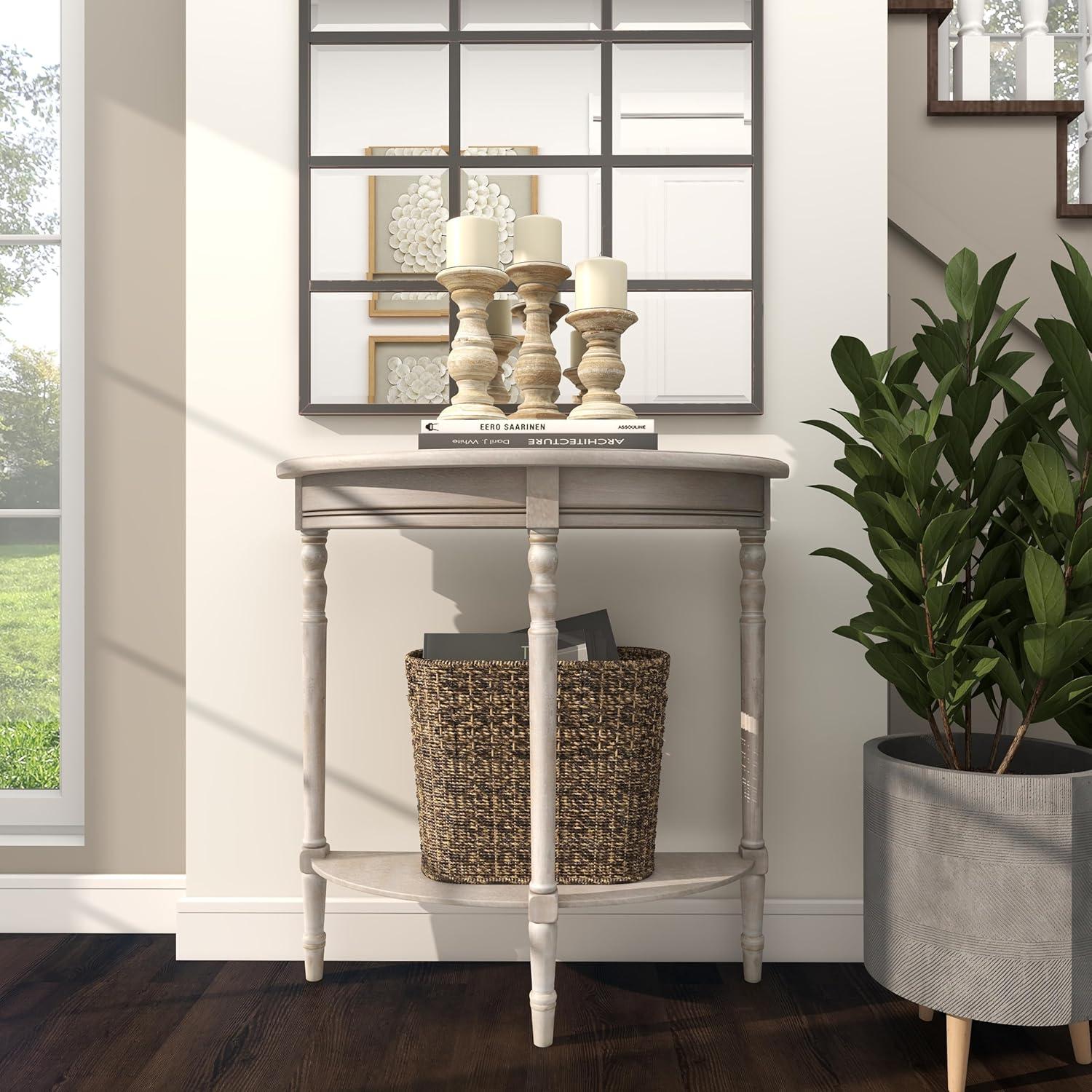 32" x 32" Traditional Wood Console Table - Olivia & May