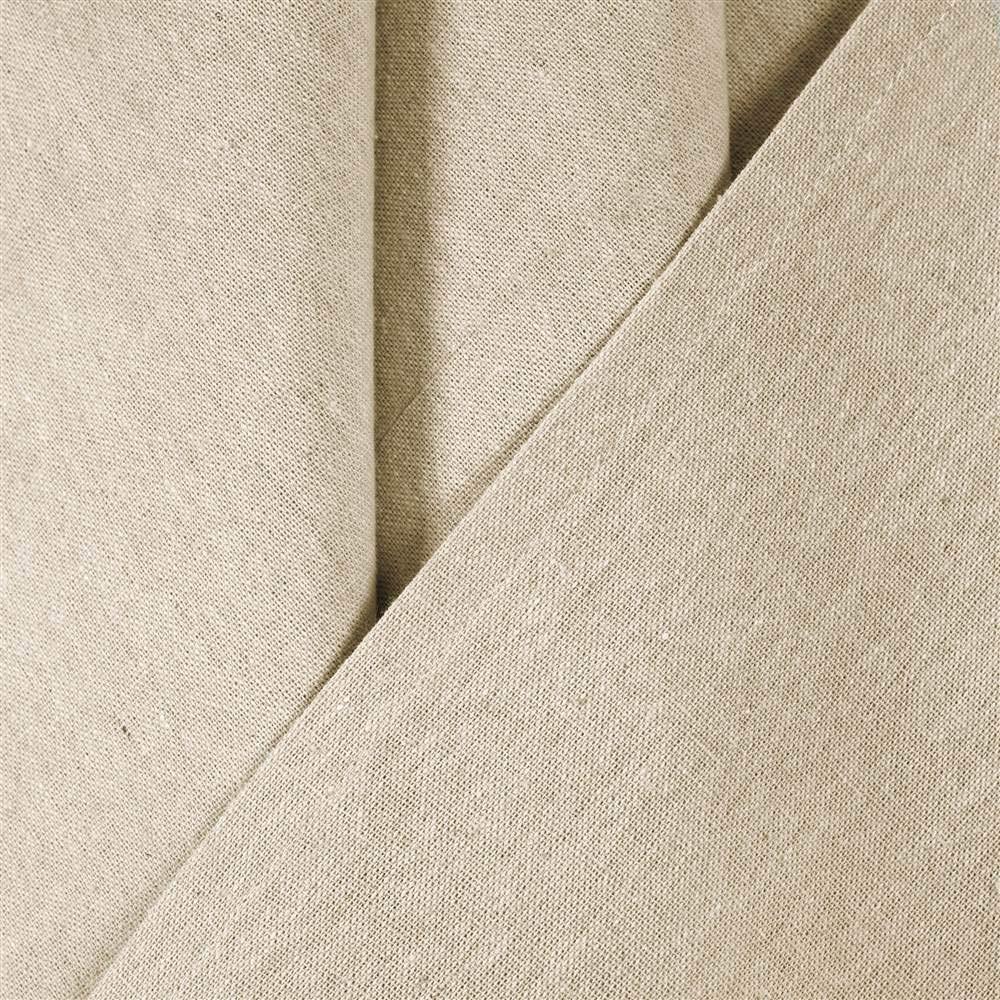 Burlap Knotted Tab Top Semi Sheer Curtain Pair (Set of 2)