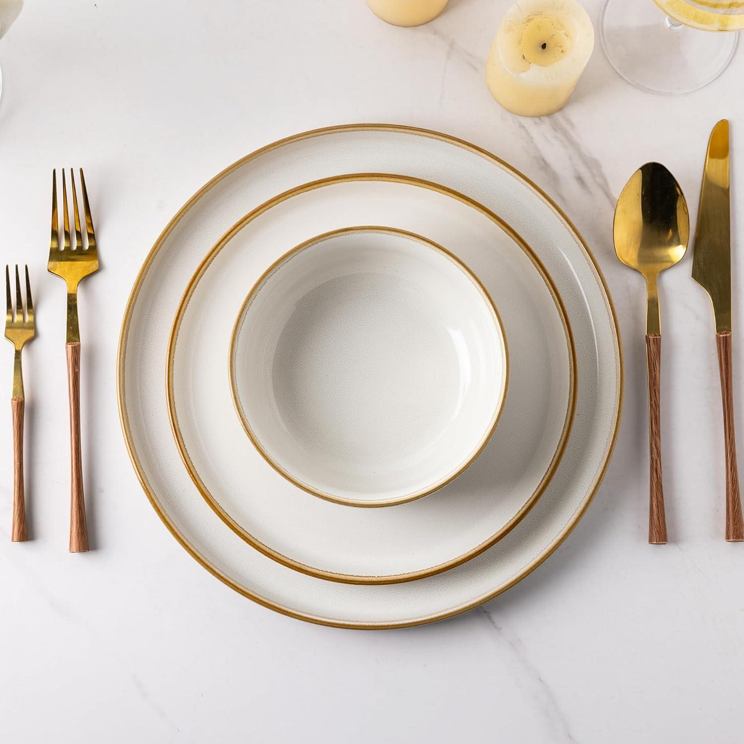 Rockaway 12 Piece Dinnerware Set