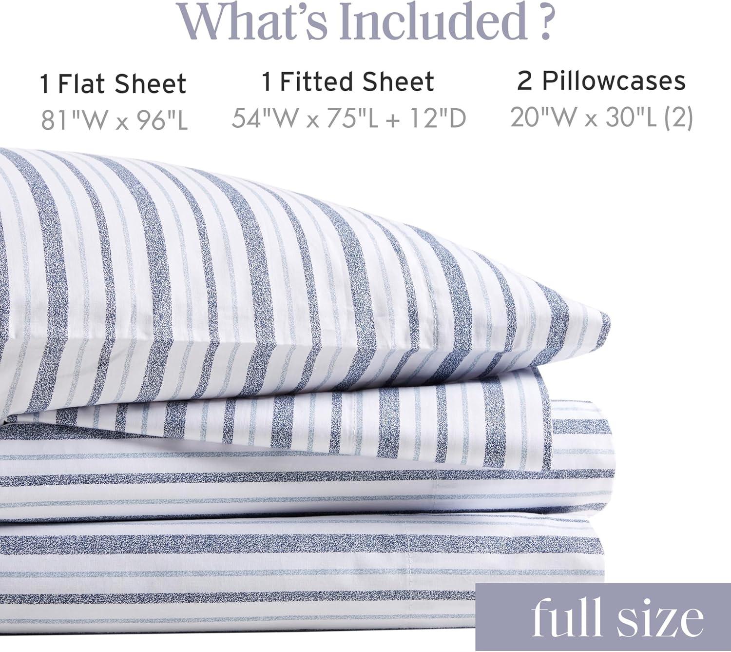 200 Thread Count Printed Cotton Sheet Set