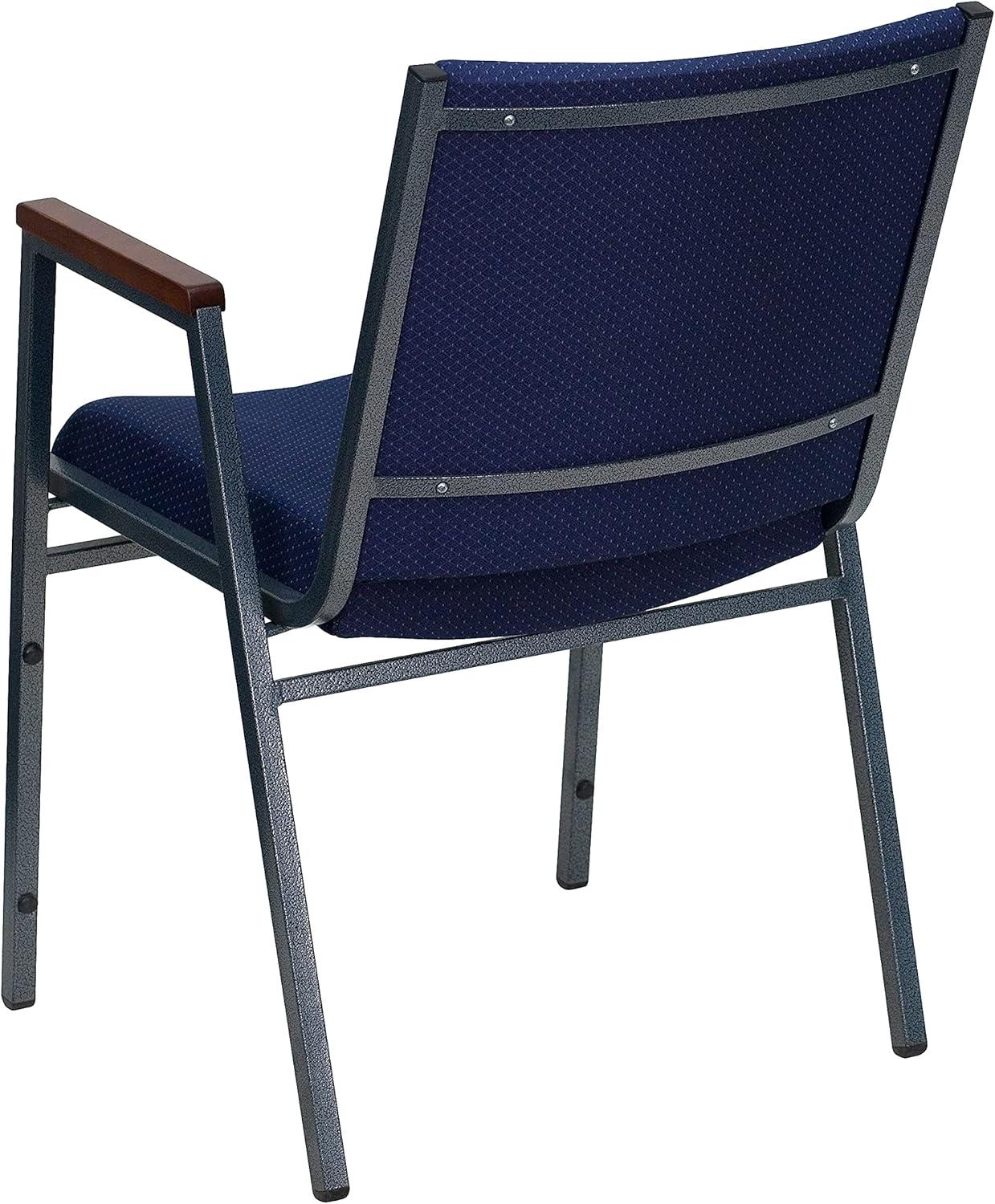 Flash Furniture Aliya Heavy Duty Stack Chair with Arms (Set of 4)