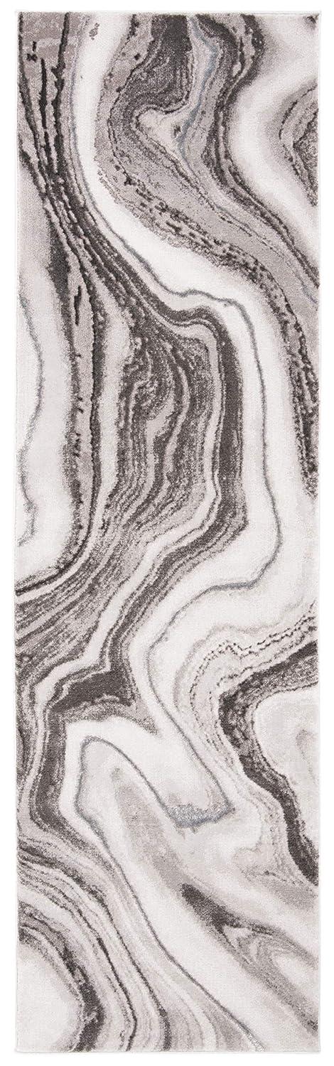 Craft CFT819 Loomed Indoor Runner Rug - Grey/Silver - 2'3"x10' - Safavieh