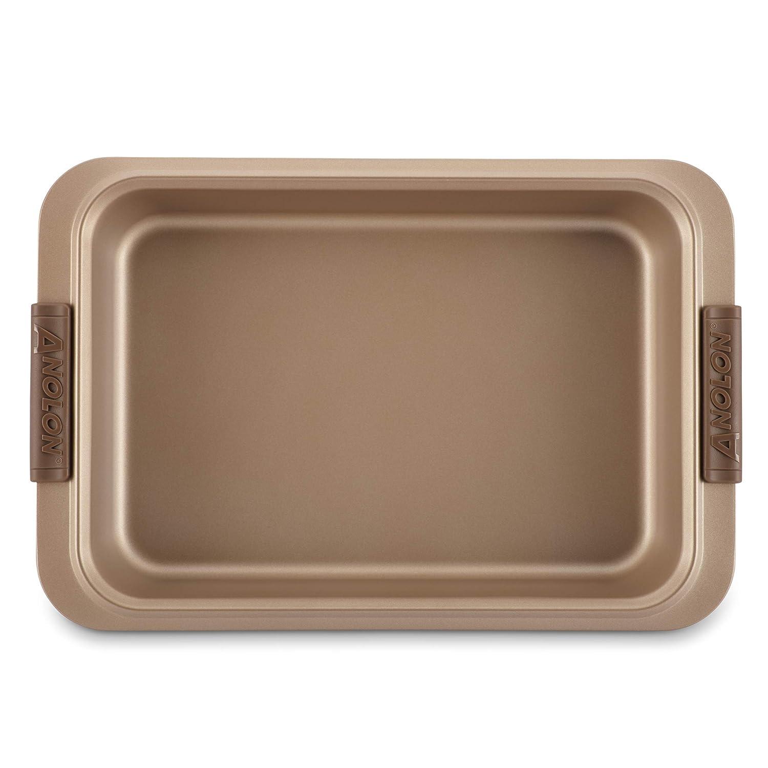 Anolon Anolon Advanced Nonstick Covered Cake Pan with Grips