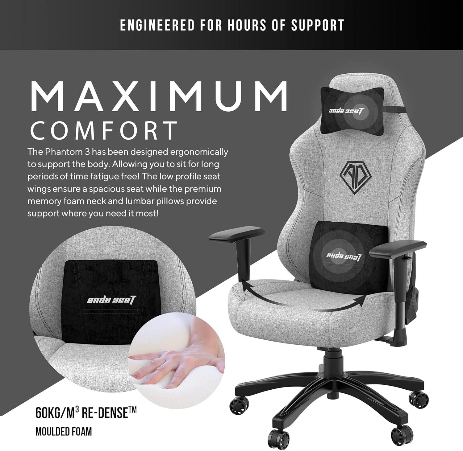 andaseaT andaseaT Phantom 3 Gaming Chair