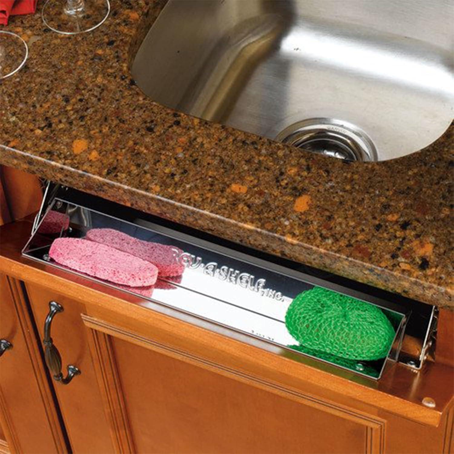 Rev-A-Shelf Rev-A-Shelf Front Tip-Out Sink Tray Organizer for Kitchen Sink