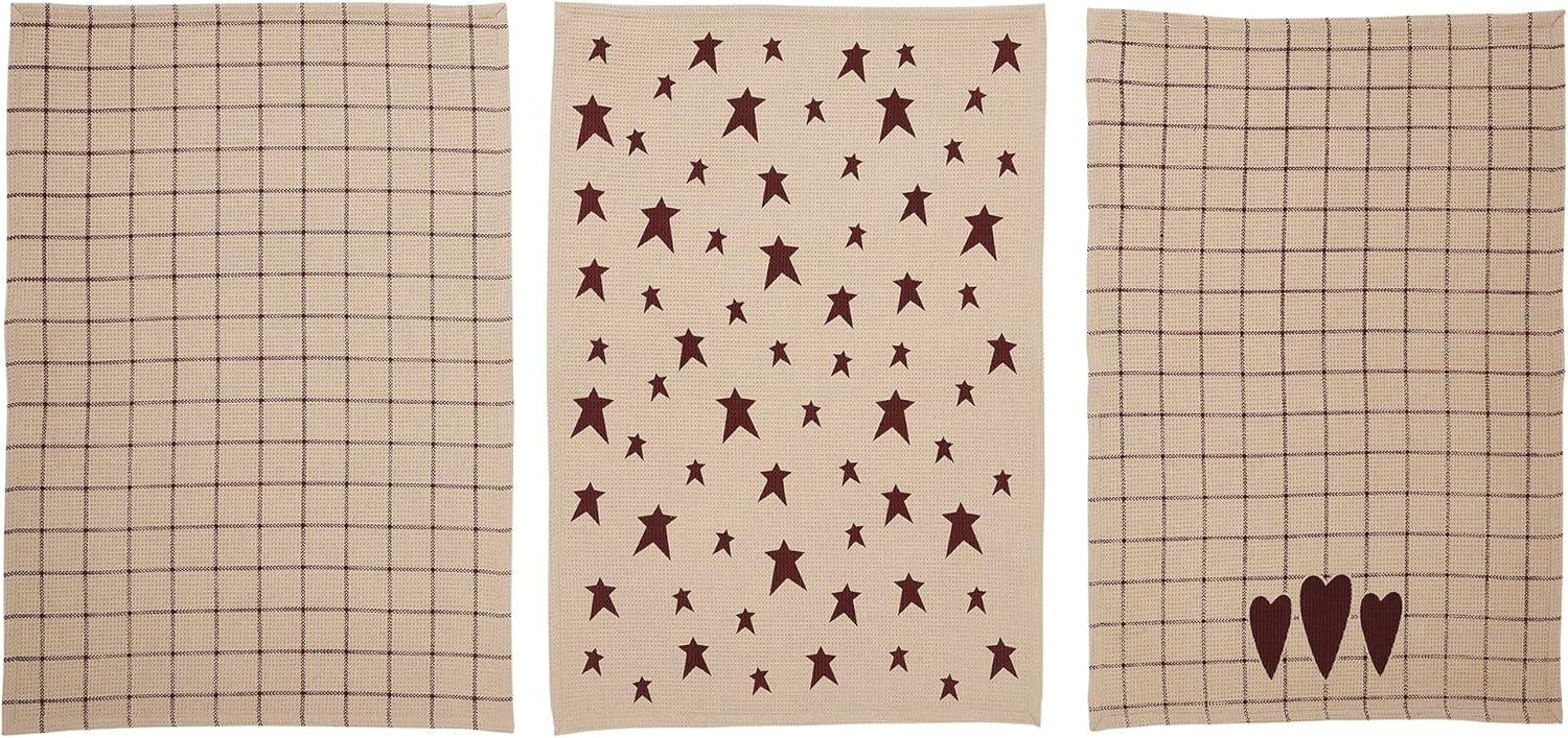 Foundry Select Laga Plaid Tea Towel Kitchen Towel (Set of 3)