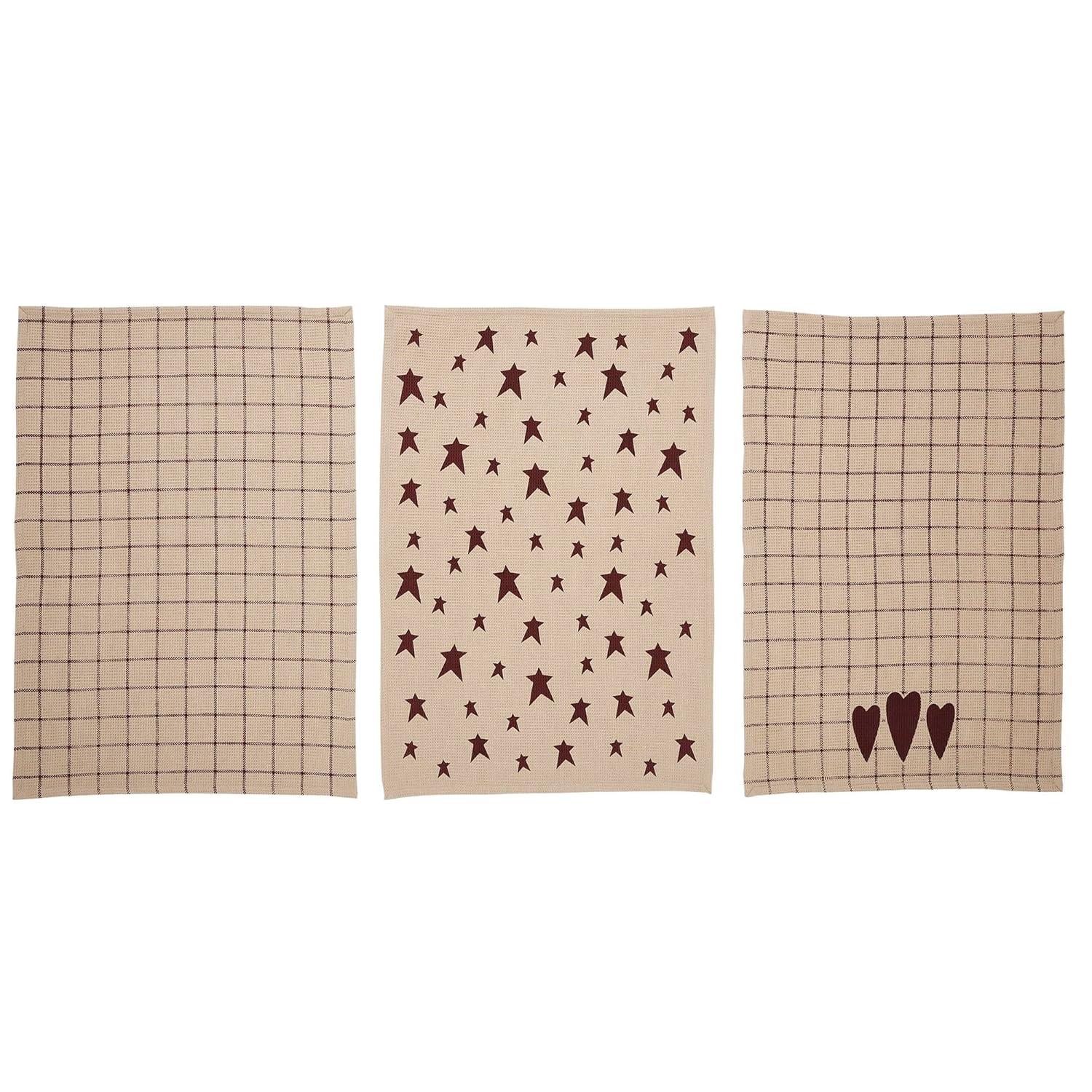 Foundry Select Laga Plaid Tea Towel Kitchen Towel (Set of 3)