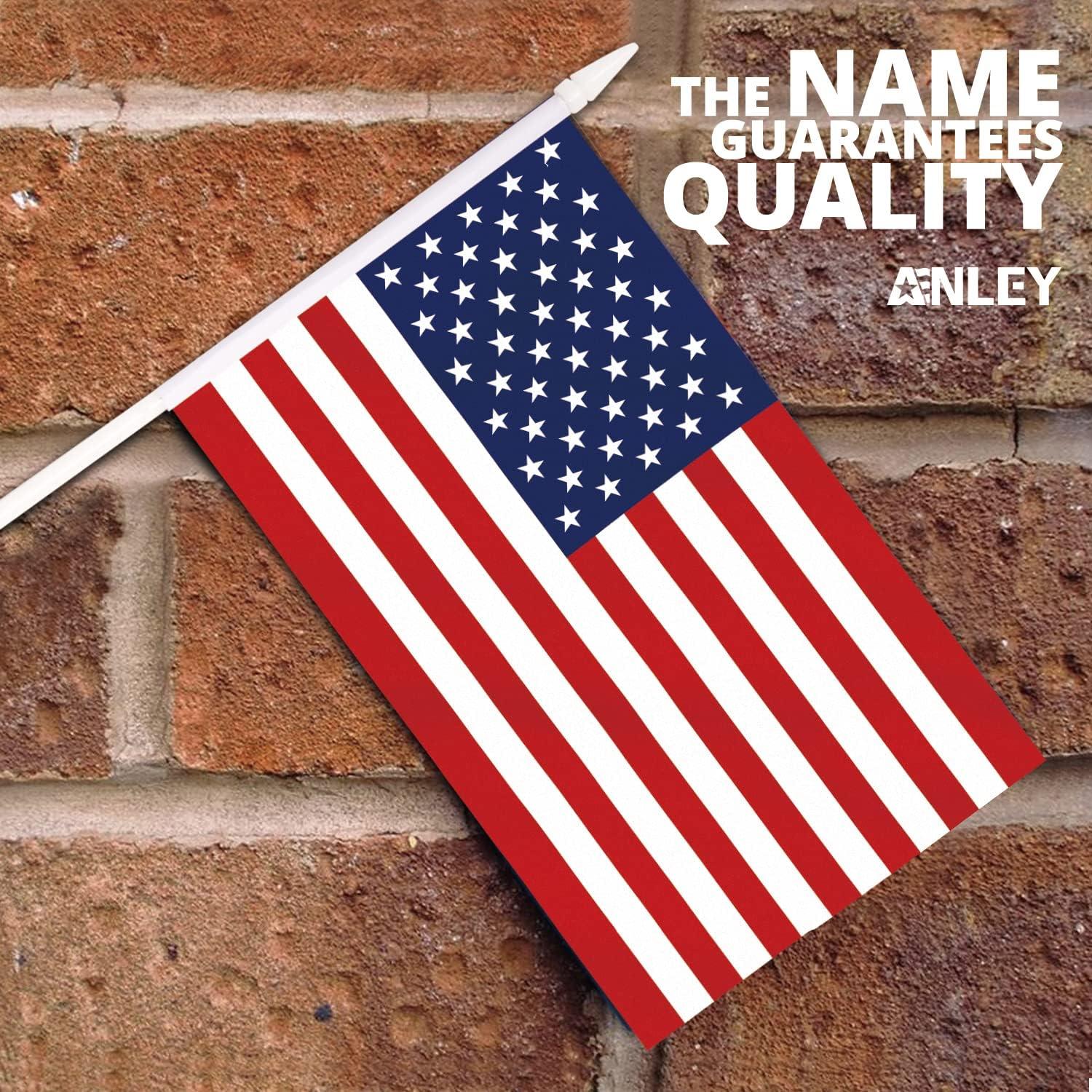 American Miniature Polyester 5 x 8 in. Flag Set