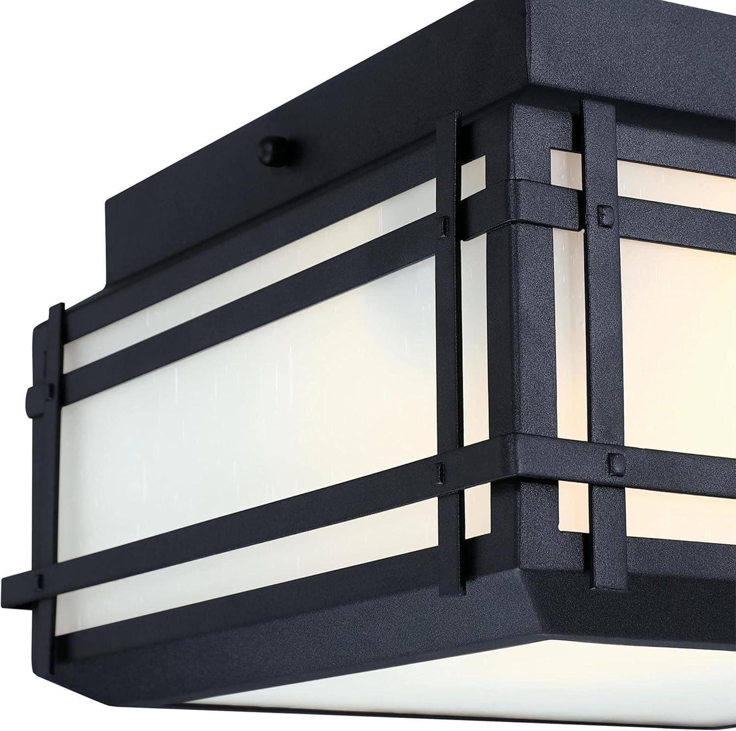 2 - Bulb Outdoor Flush Mount