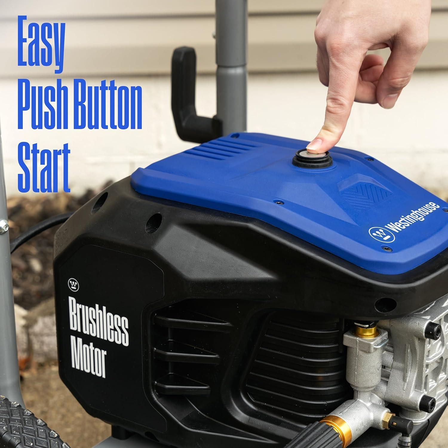 Westinghouse 3400 PSI Electric Pressure Washer with Brushless Motor