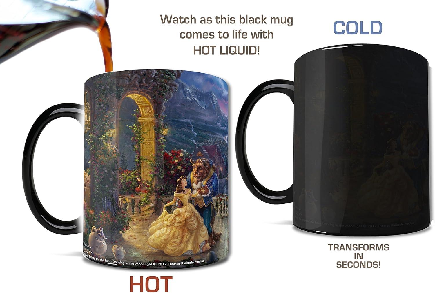 Disney Beauty and the Beast Heat-Sensitive Ceramic Mug