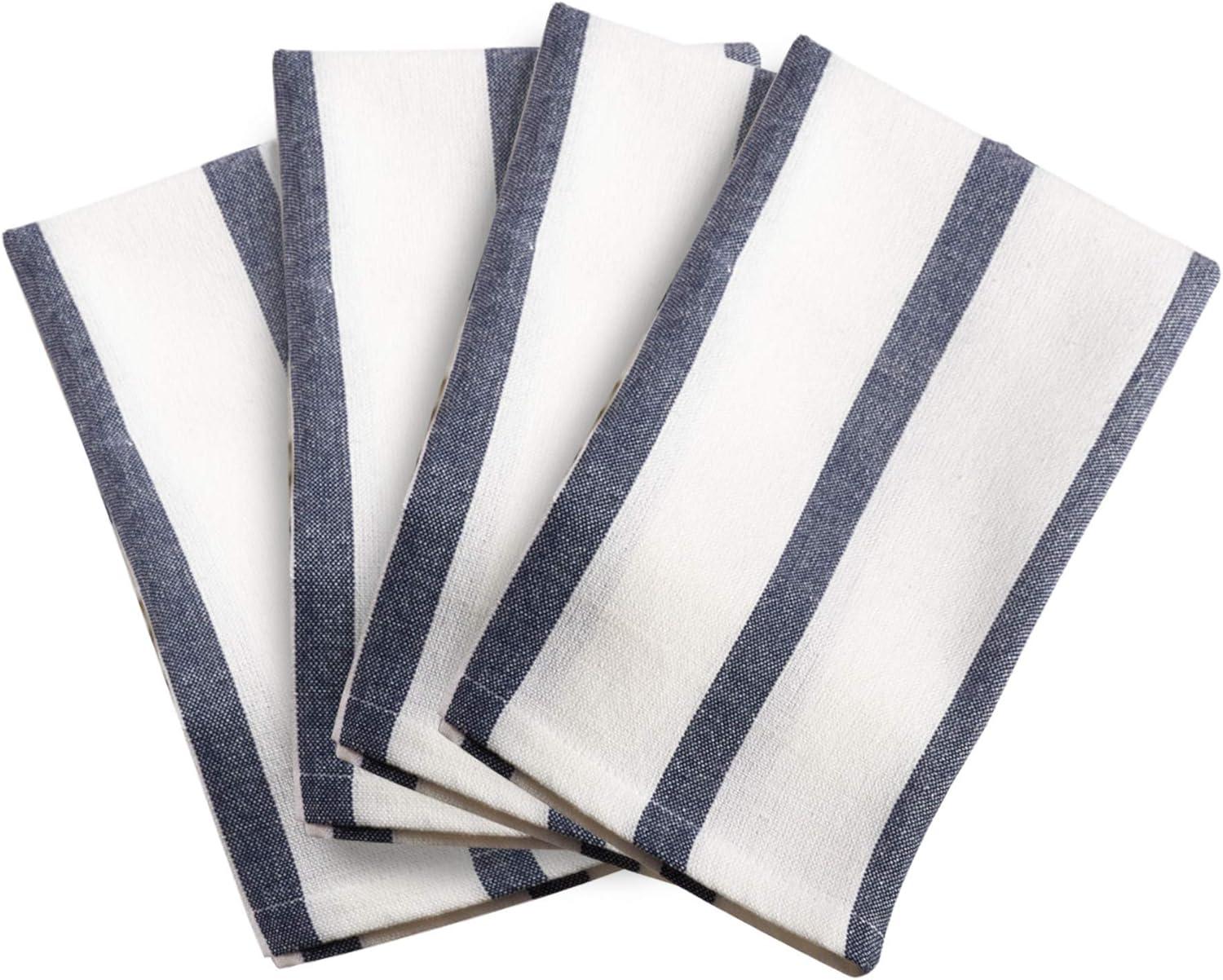 Balceta Cotton Striped Square Napkin