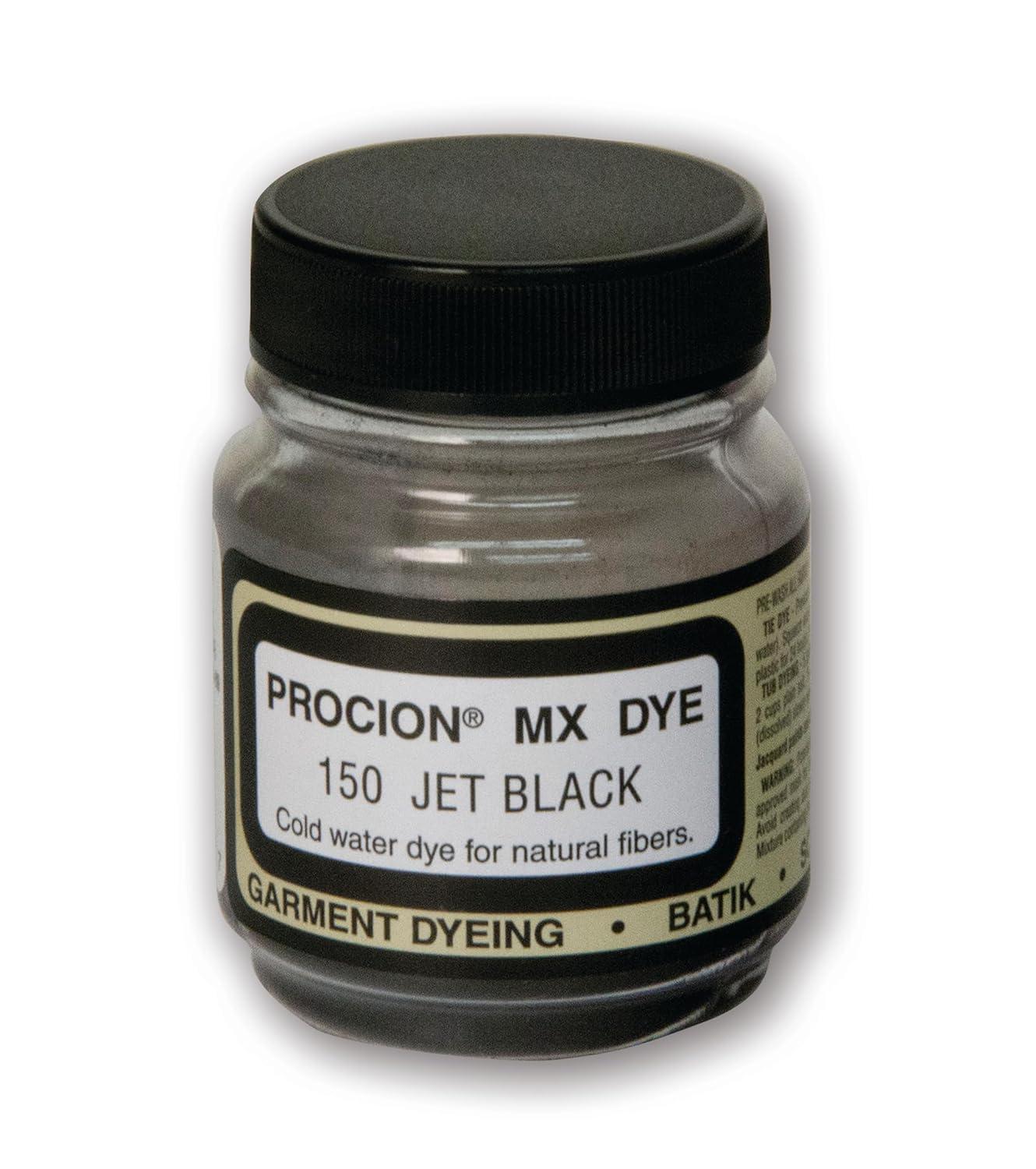 Jacquard Procion MX Fiber Reactive Dye, Jet Black