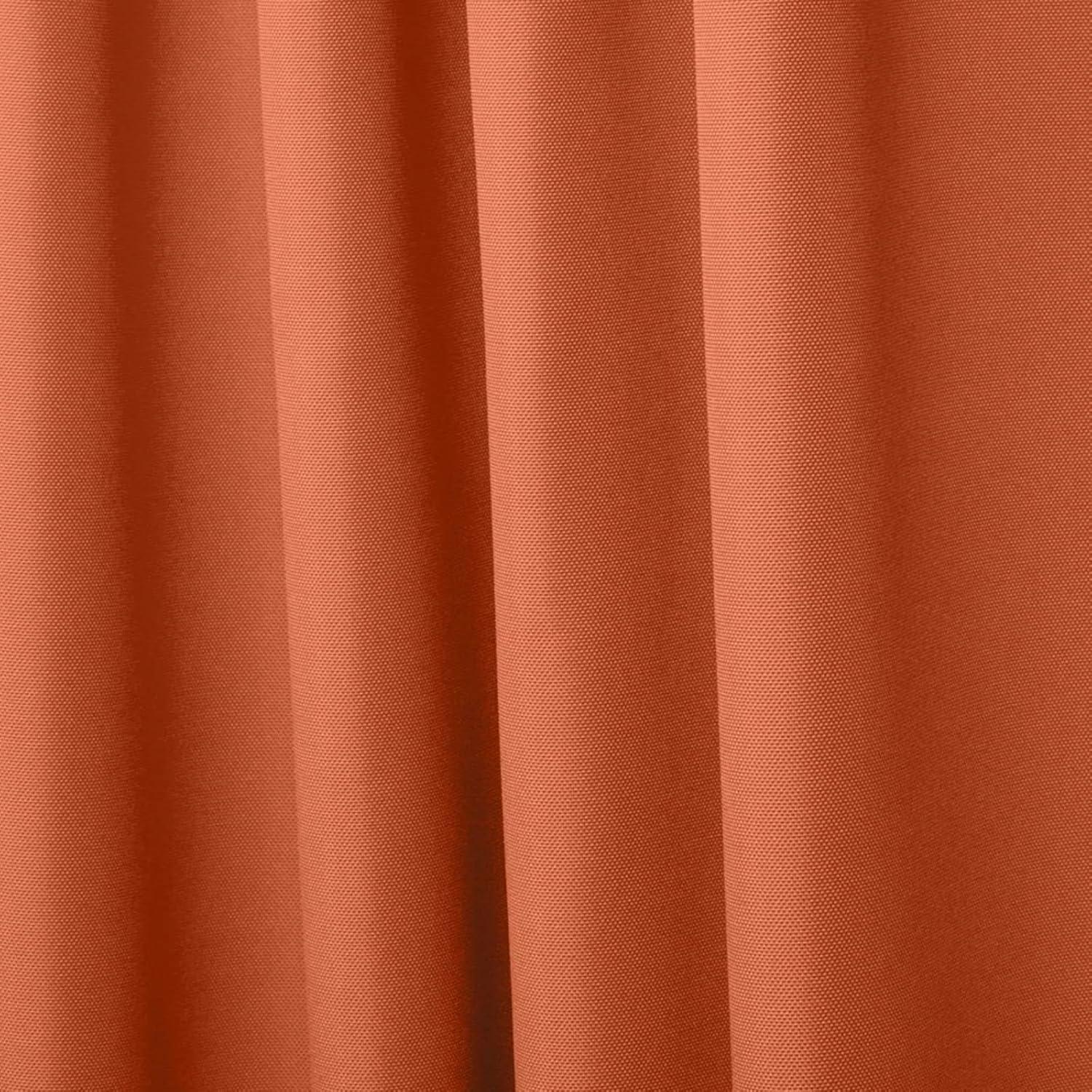 Polyester Semi Sheer Curtain Pair (Set of 2)