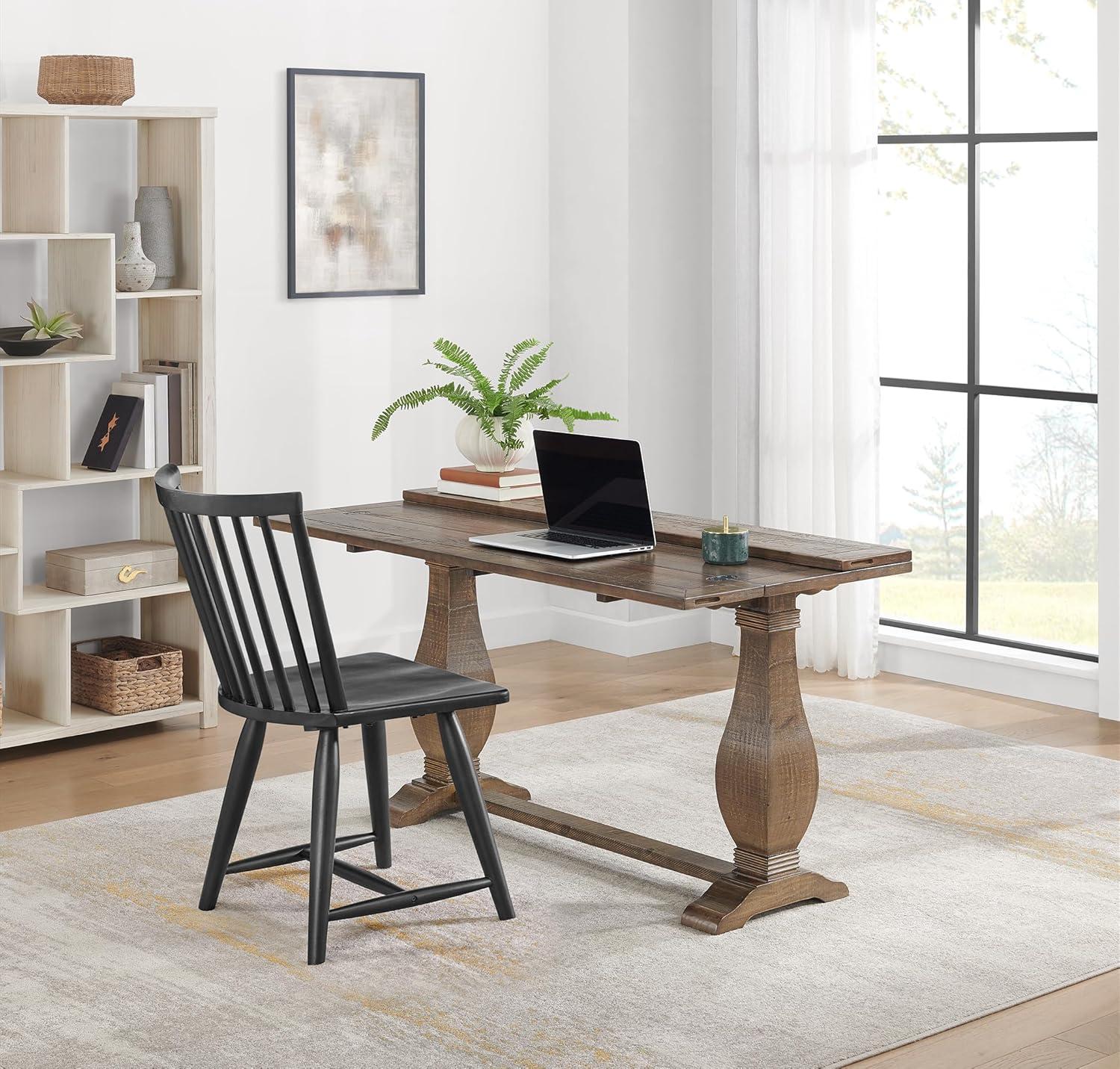 Martin Svensson Home Napa Solid Wood Flip Top Sofa Table Reclaimed Natural Brown
