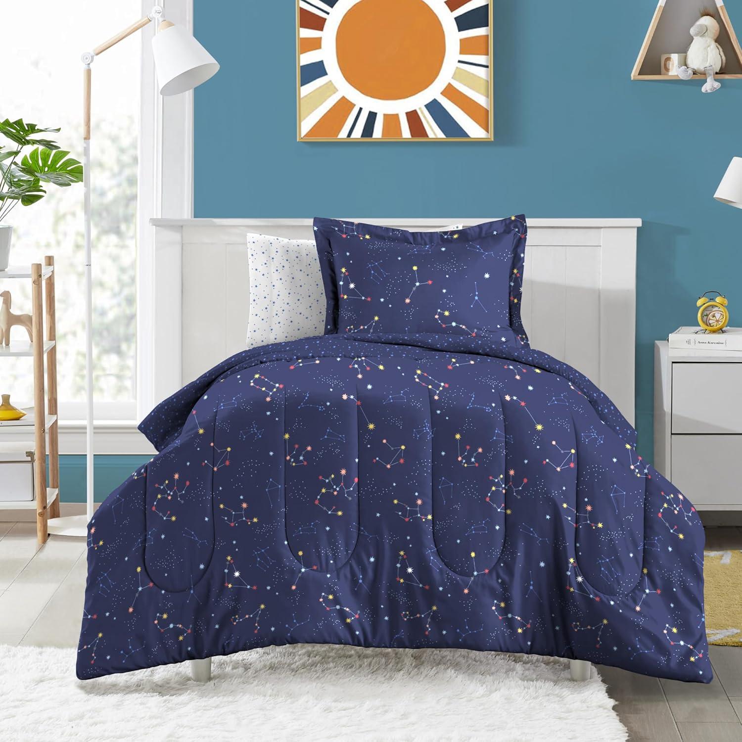 Zodiac Twin Bed in a Bag Midnight Blue