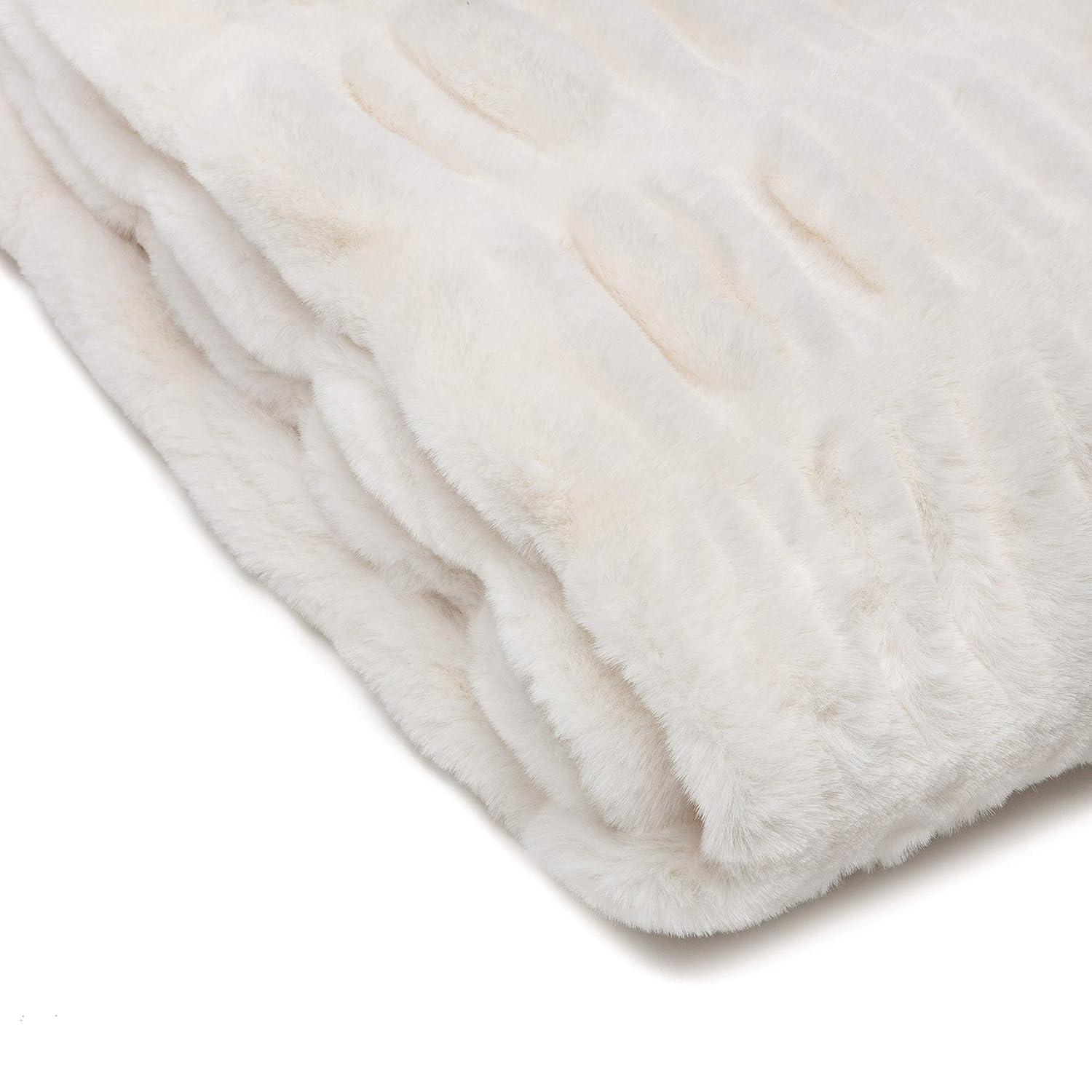 Chanasya Faux Fur Throw & Reviews | Wayfair