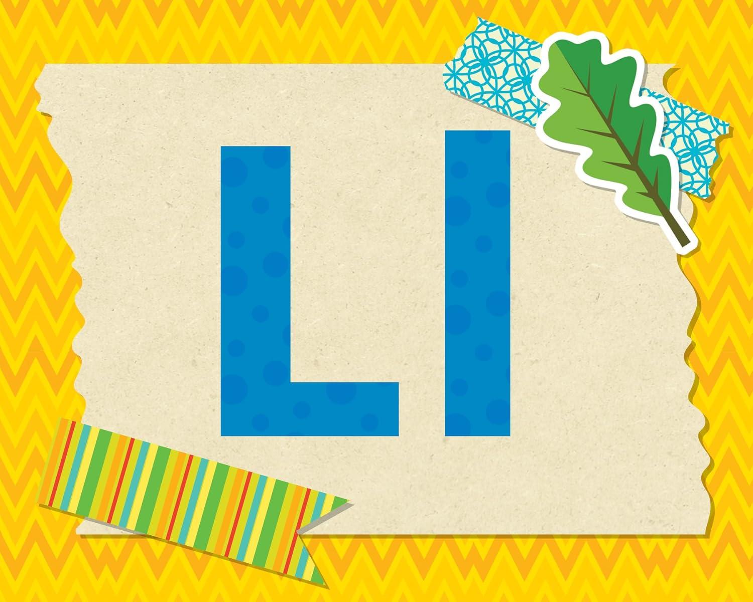 Colorful Paper Alphabet Bulletin Board Set