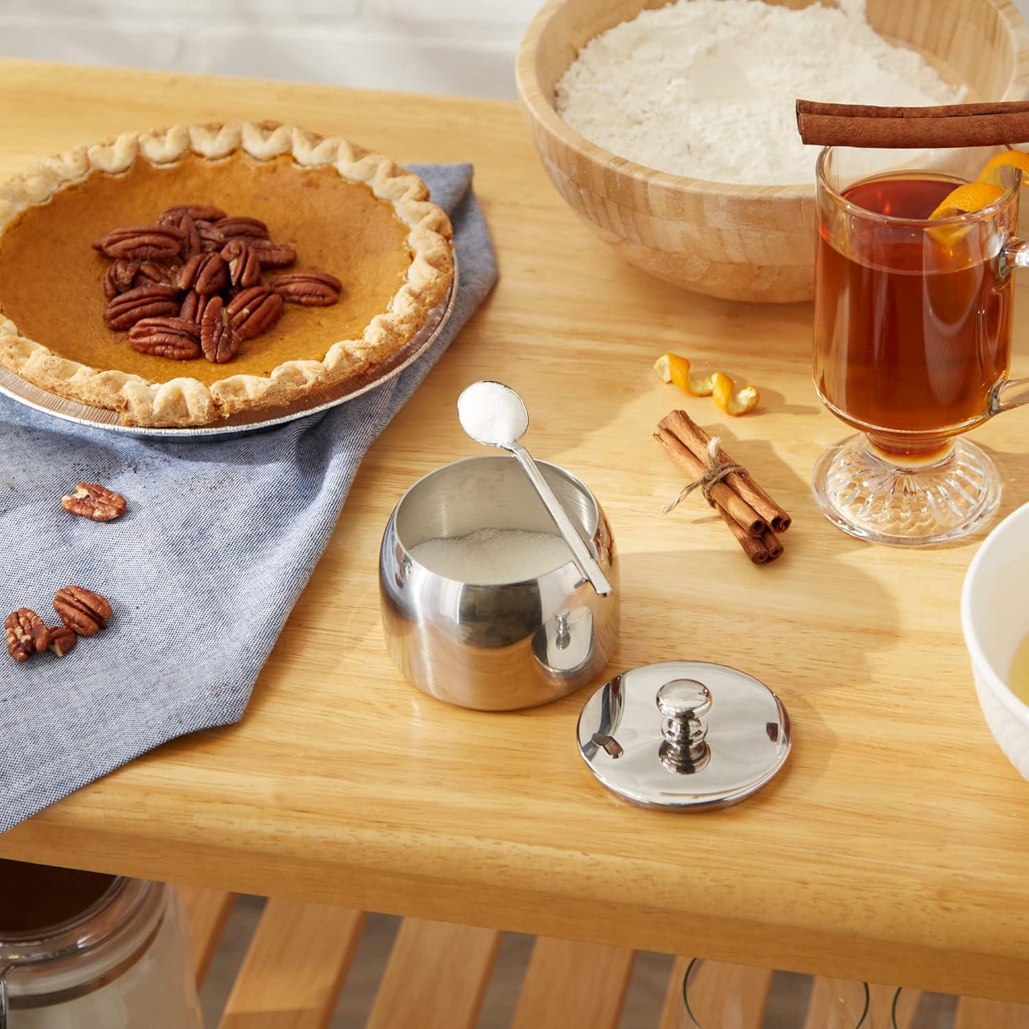 Design Imports Sugar Bowl with Lid