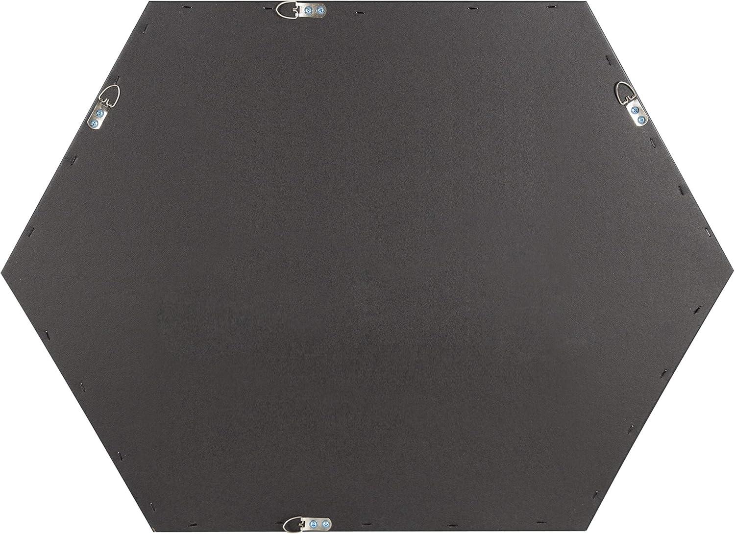 Rhodes Hexagon Wall Mirror - Kate & Laurel All Things Decor