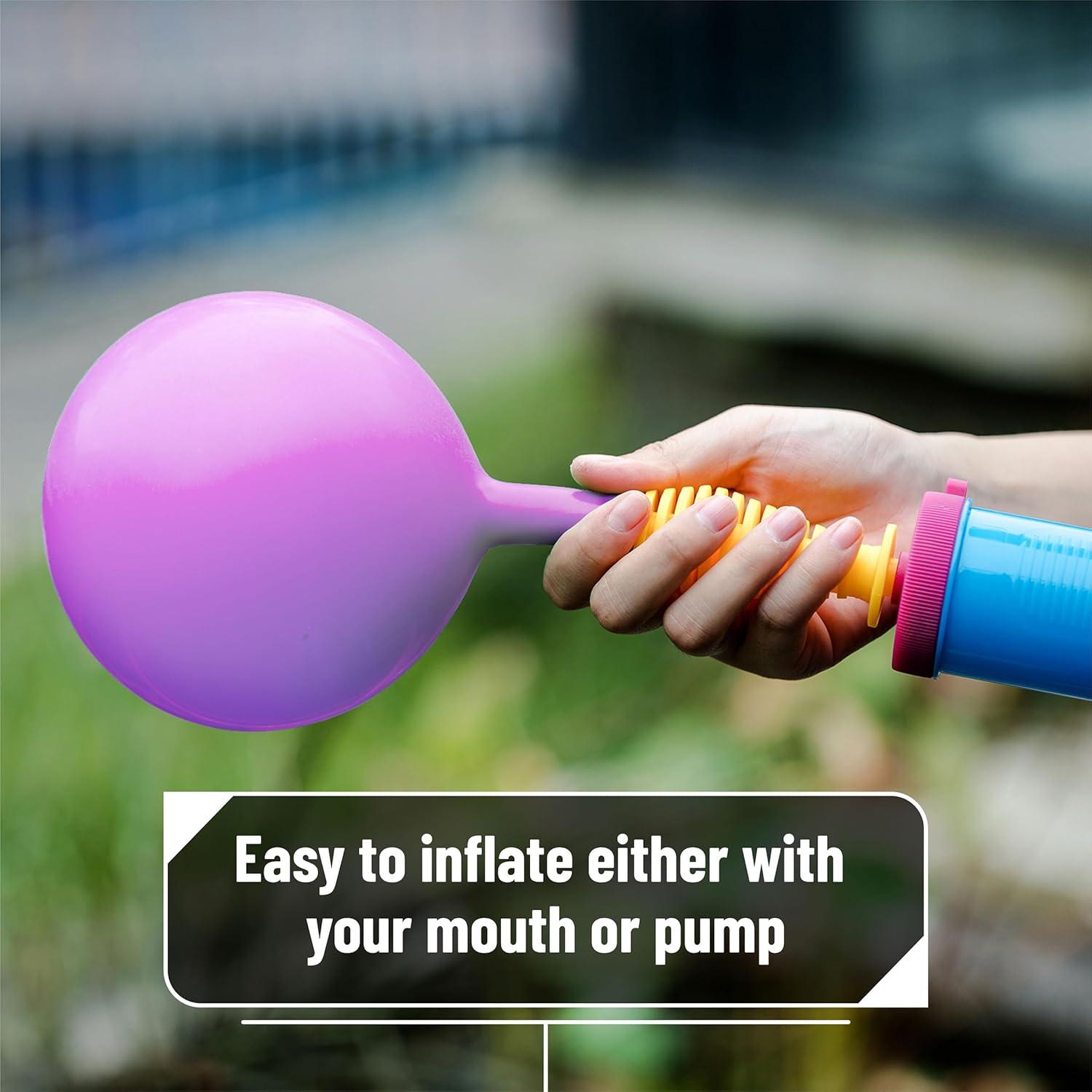 Mr. Pen- Balloons, 12 Inch, 54 Pack, Assorted Colors, Party Balloons, Rainbow Balloons, Latex Balloons, Balloons for Birthday Party