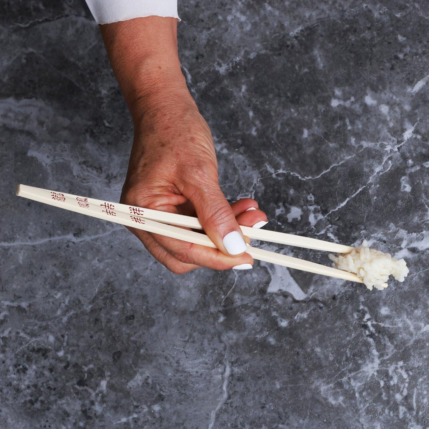 Joyce Chen Reusable Bamboo Chopsticks Set, 10 Pair