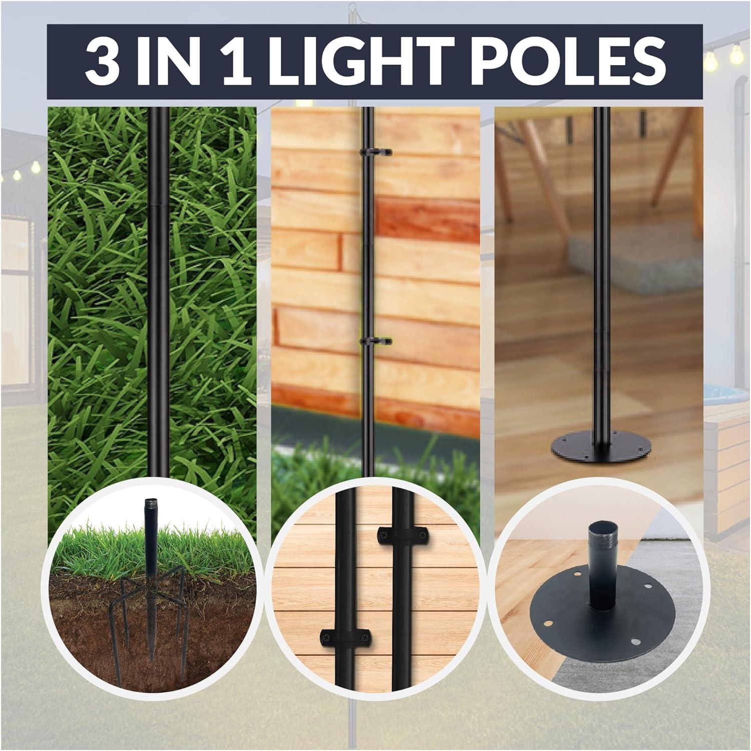 Outdoor Lantern Post