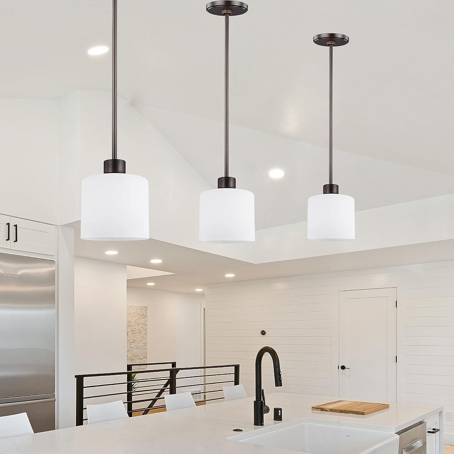 Canfield 1-Light Burnt Sienna Mini Pendant