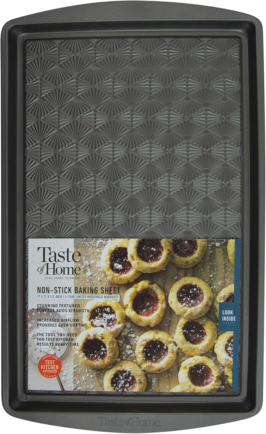 Taste of Home® 17 x 11 inch Non-Stick Metal Baking Sheet