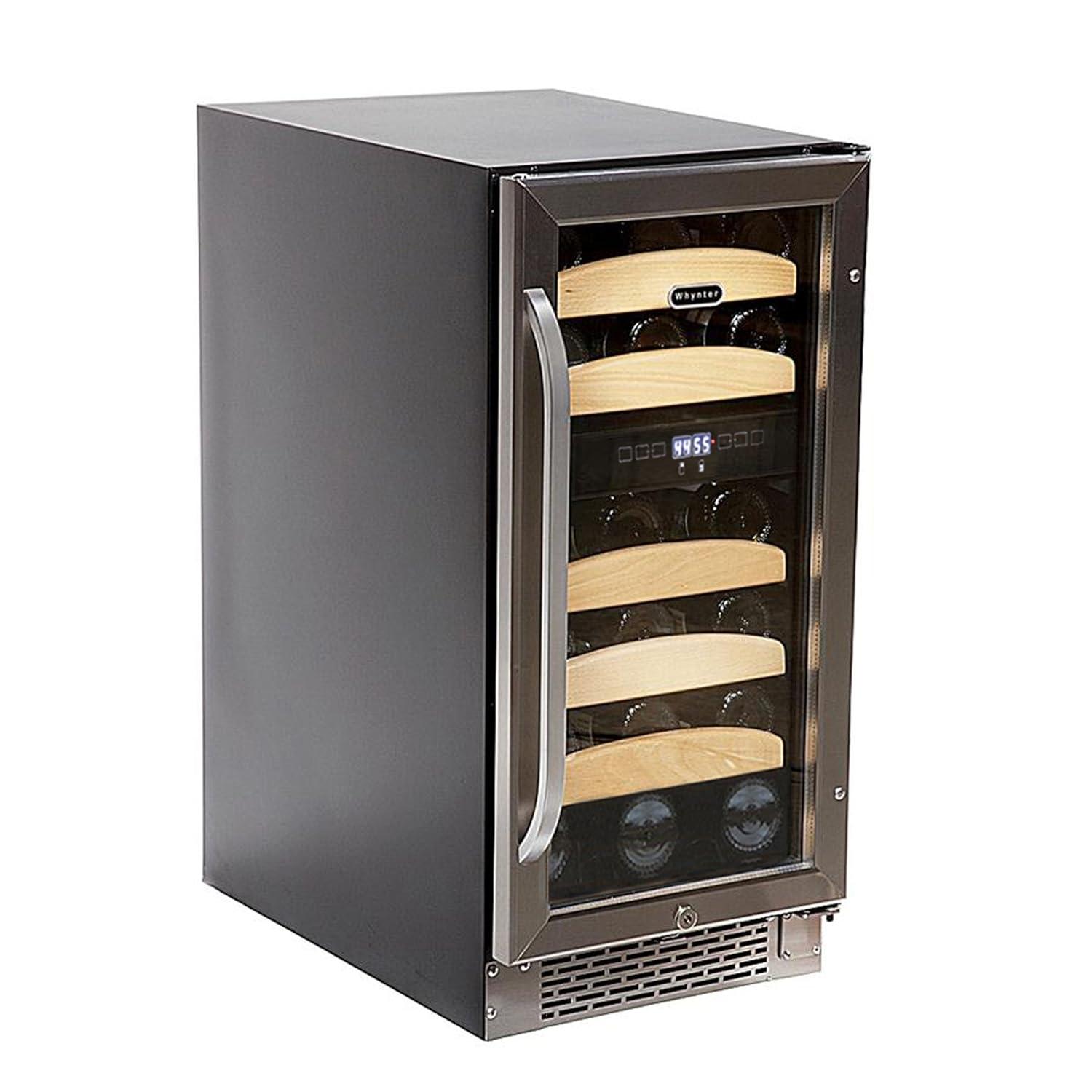 Whynter Whynter 15'' width 28 Bottle Dual Zone Built-In Wine Refrigerator