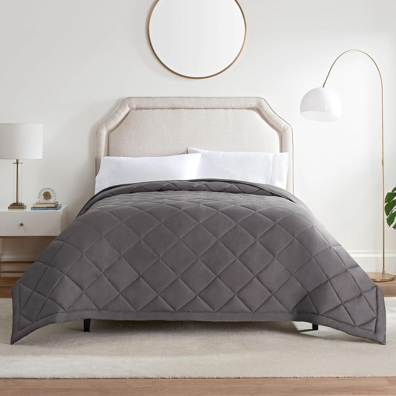 300 Thread Count Down Alternative Quilted Bed Blanket - Serta