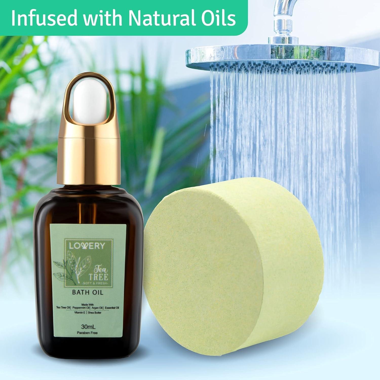 Tea Tree Bath & Body Set - Luxury Aromatherapy Home Spa Set