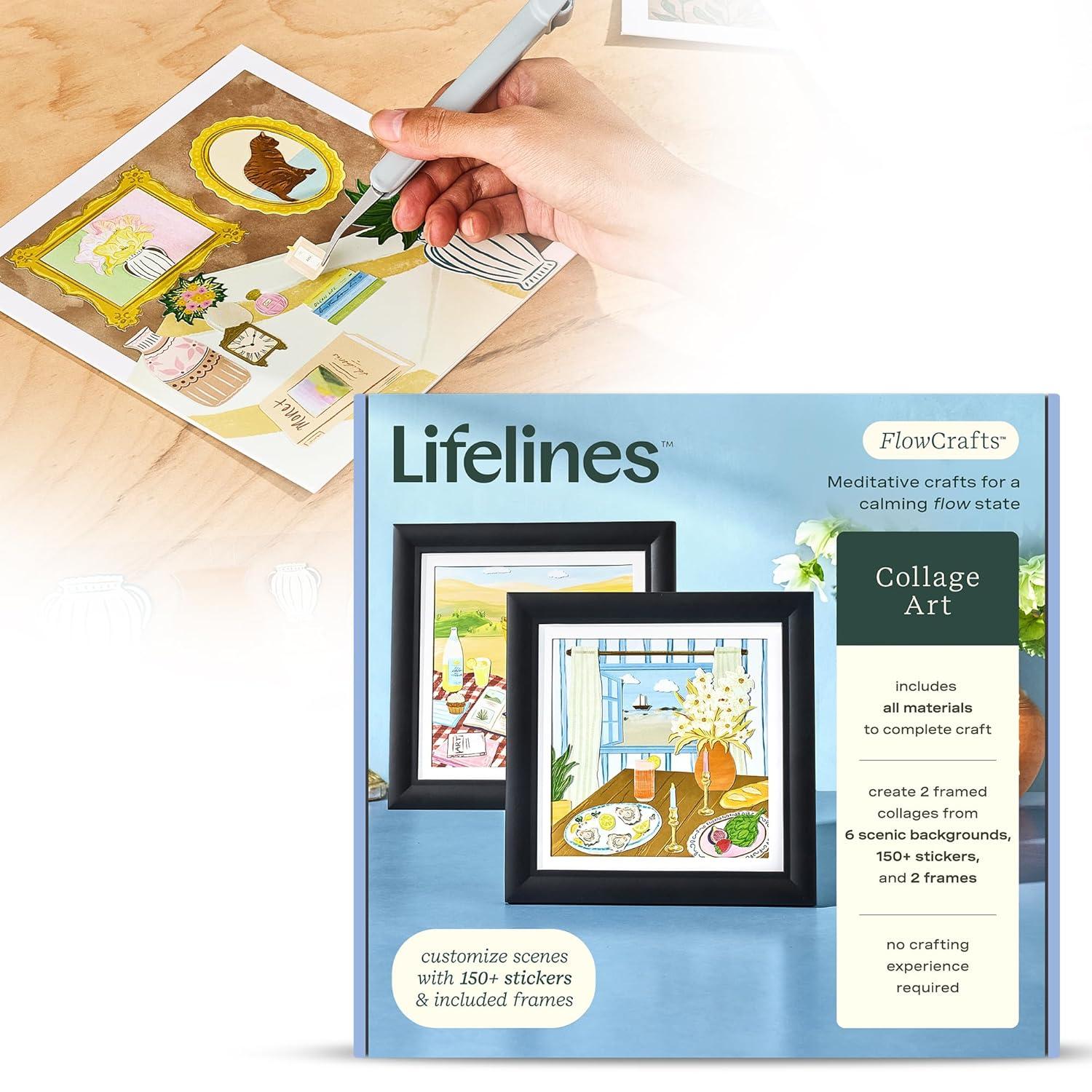 Lifelines FlowCrafts - Decorative Tile Lamp